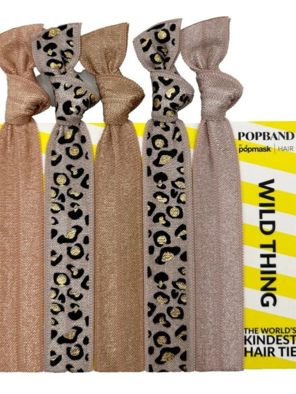 NWT Popmask Wild Thing Popband Anti-Snag Hair Ties